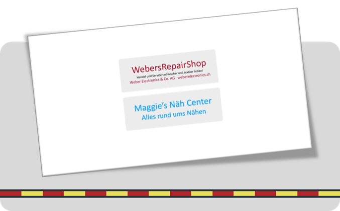 WebersRepairShop & Maggie’s Näh Center